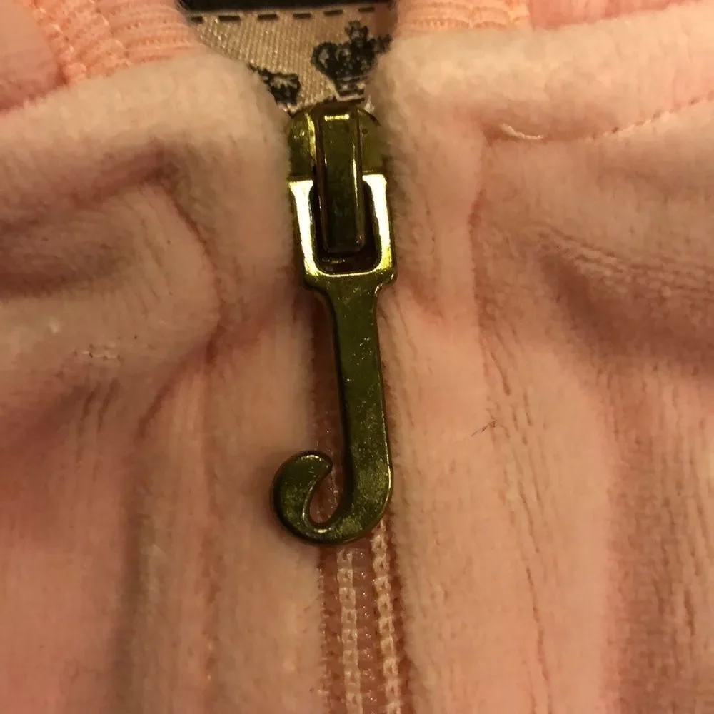 Juicy Couture Baby Velour Pink Hoodie and Pants Size 12M